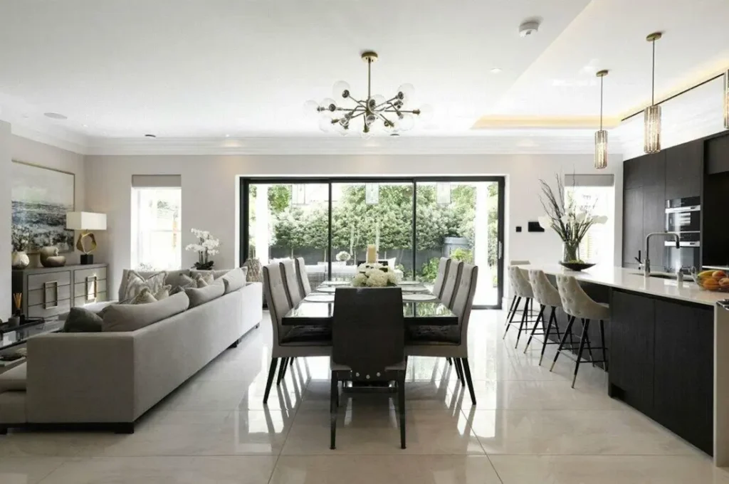 High-end single story extension and house renovation in Hornchurch, designe