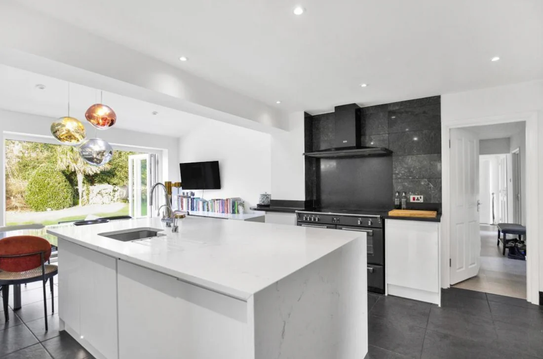 Rear house extension design in Basildon with kitchen diner layout, Essex architectural services included